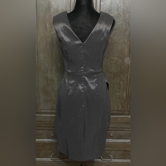 Vintage Pompous Studio Berkley little black sleeveless dress- size Medium - Picture 4 of 12